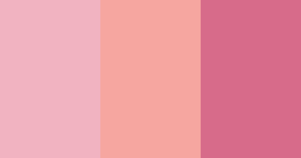 Download pink nostalgia color palette PNG image (landscape)