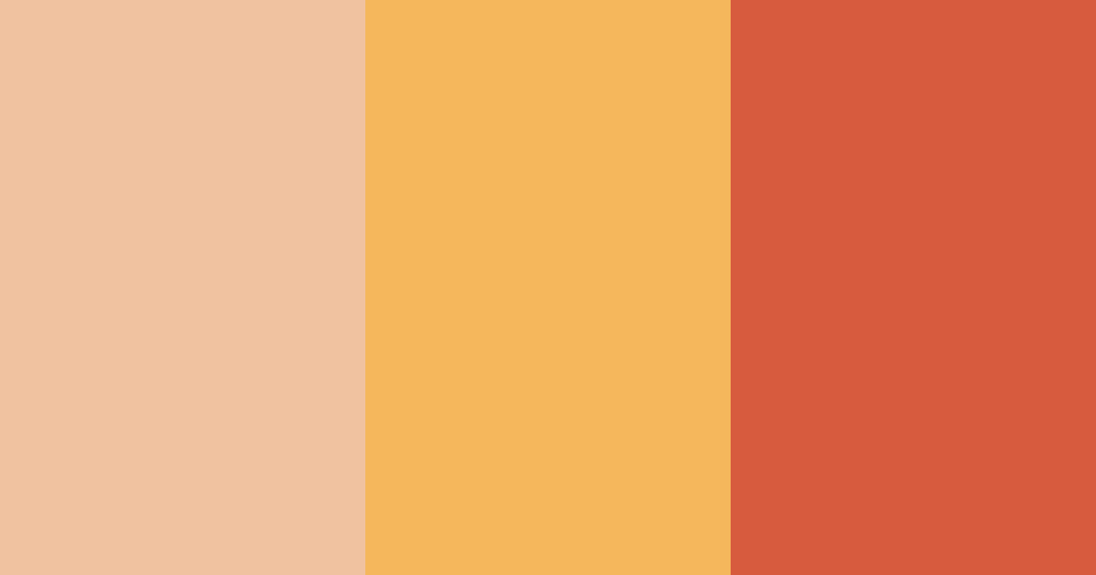 Download sunset orange color palette PNG image (landscape)