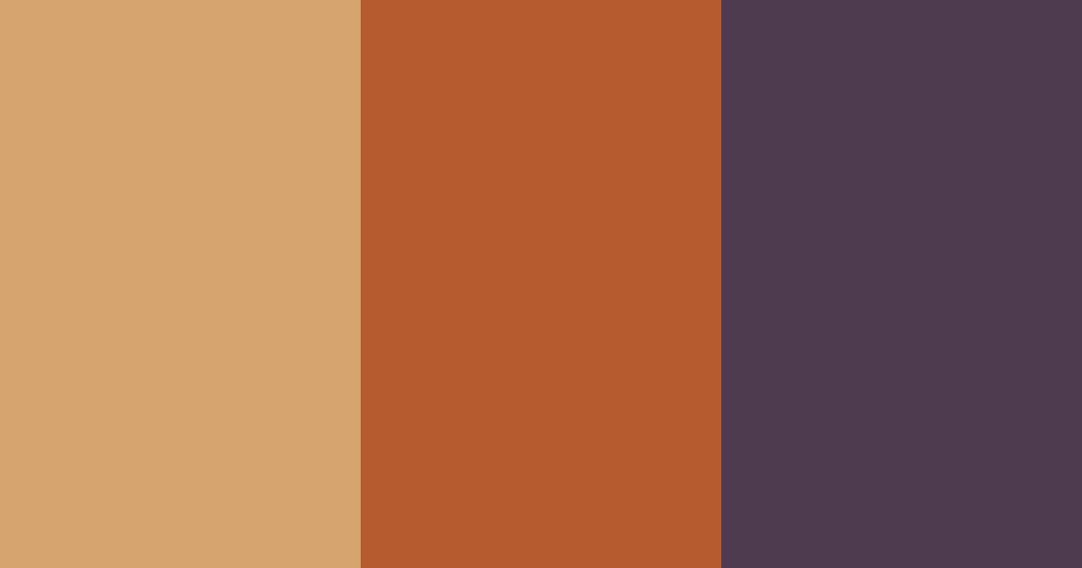 Download amber twilight color palette PNG image (landscape)