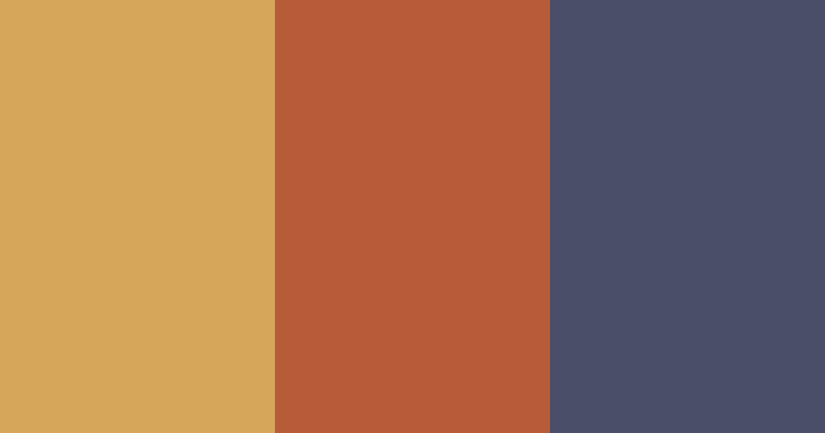 Download amber shades color palette PNG image (landscape)