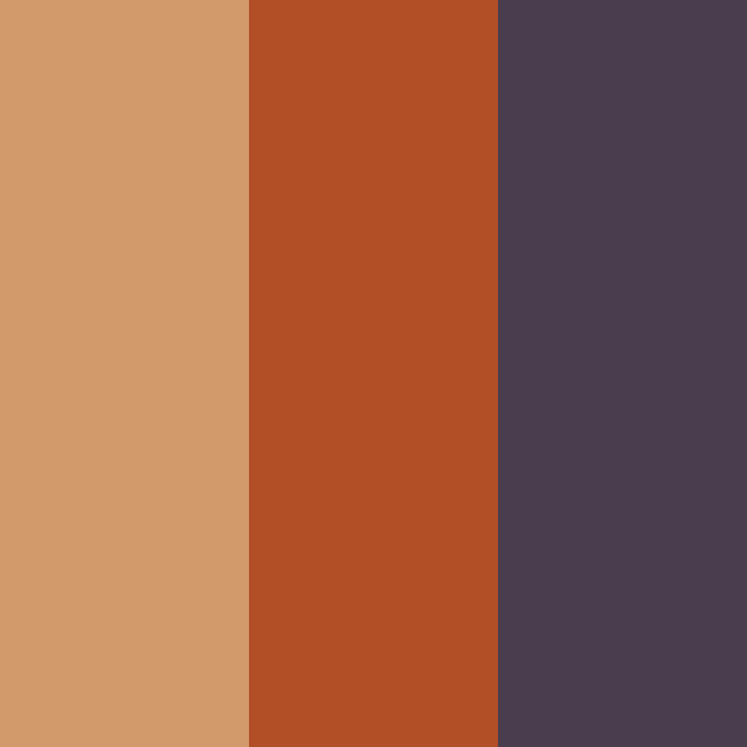 Download amber twilight color palette PNG image (square)