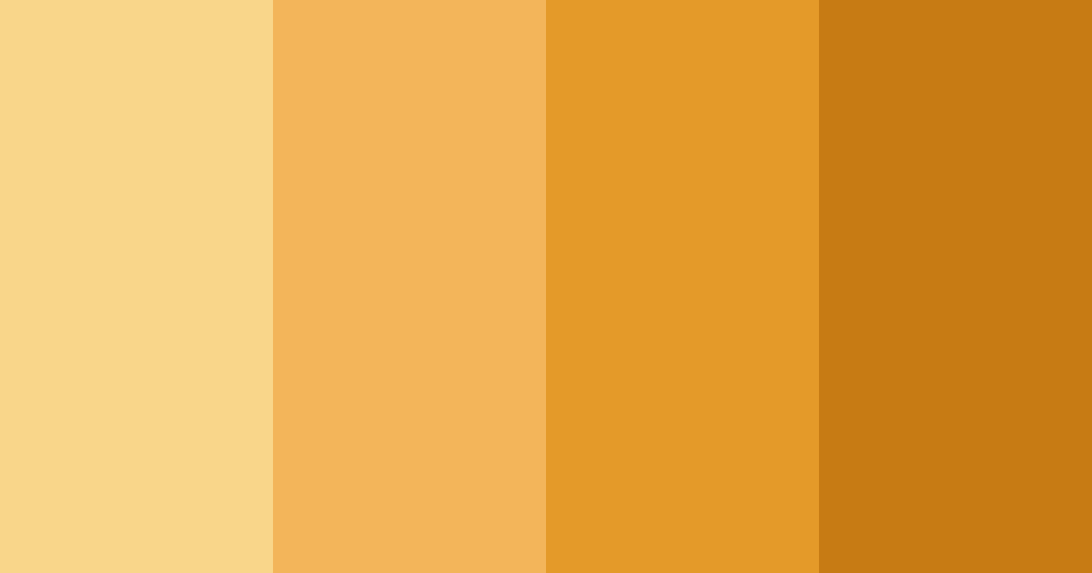 Download sundrenched serenade color palette PNG image (landscape)