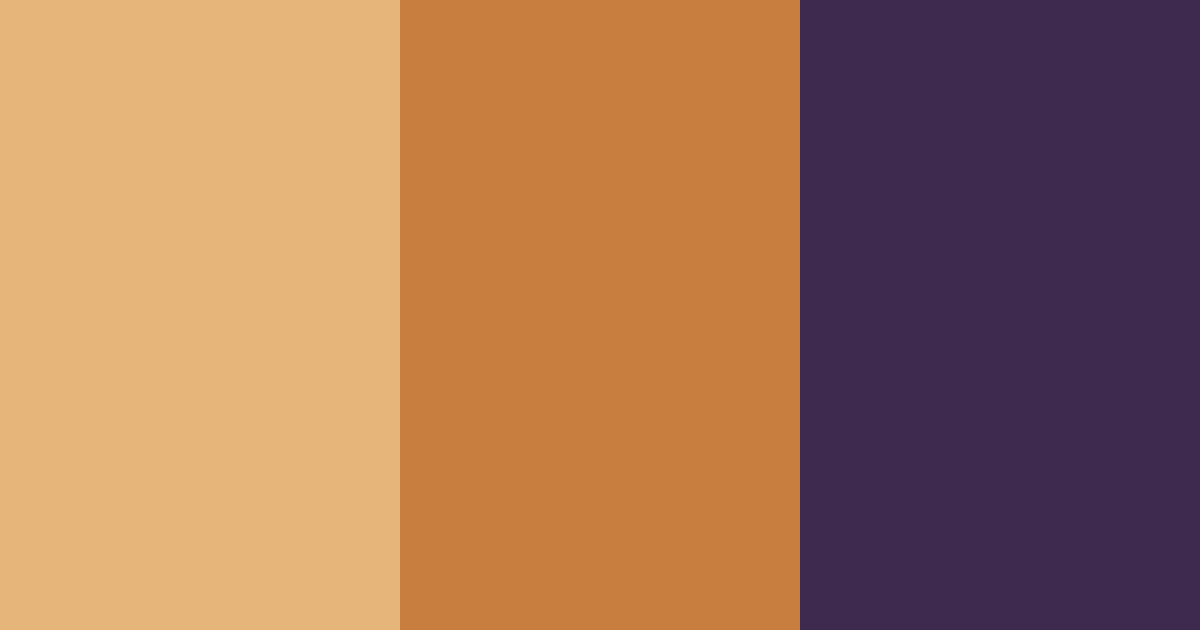 Download amber twilight color palette PNG image (landscape)