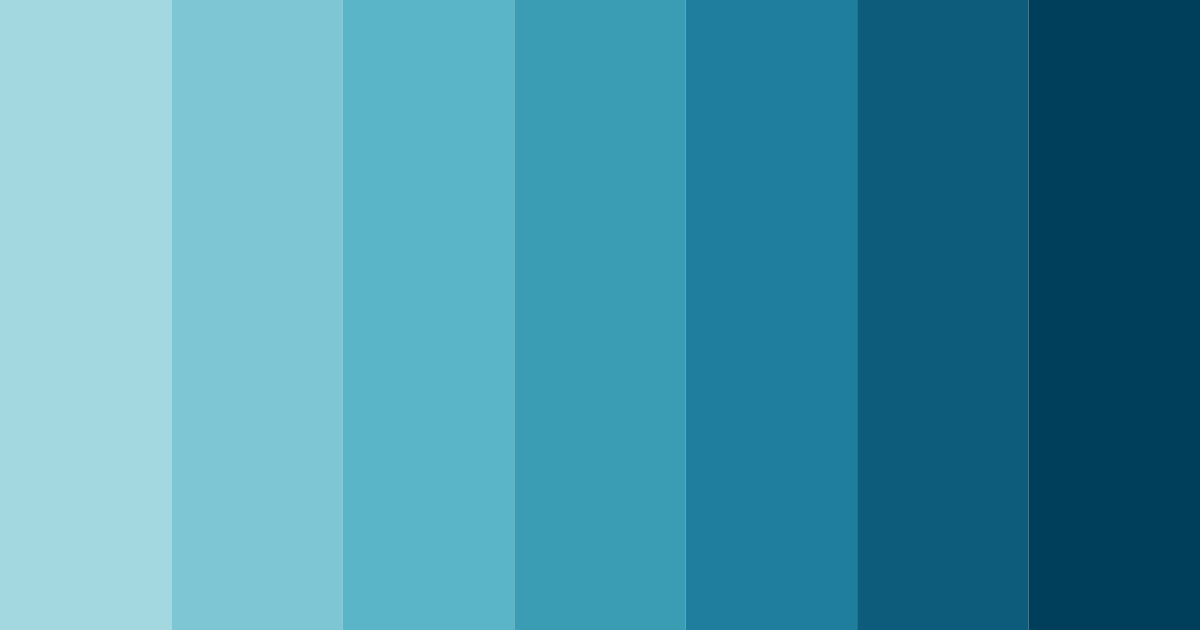 Download azure harmony color palette PNG image (landscape)