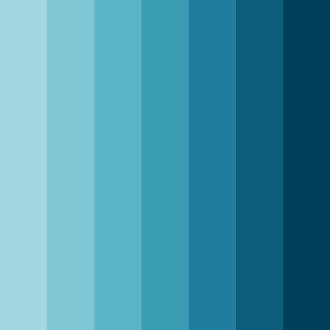 Download azure harmony color palette PNG image (square)