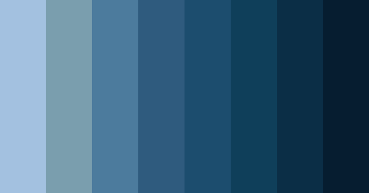 Download midnight ocean whisper color palette PNG image (landscape)