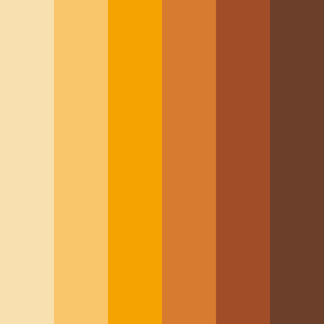 Download warm autumn red color palette PNG image (square)
