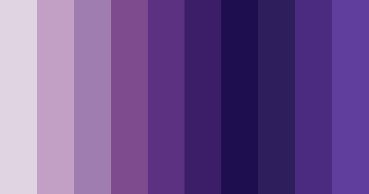 Download midnight amethyst color palette PNG image (landscape)