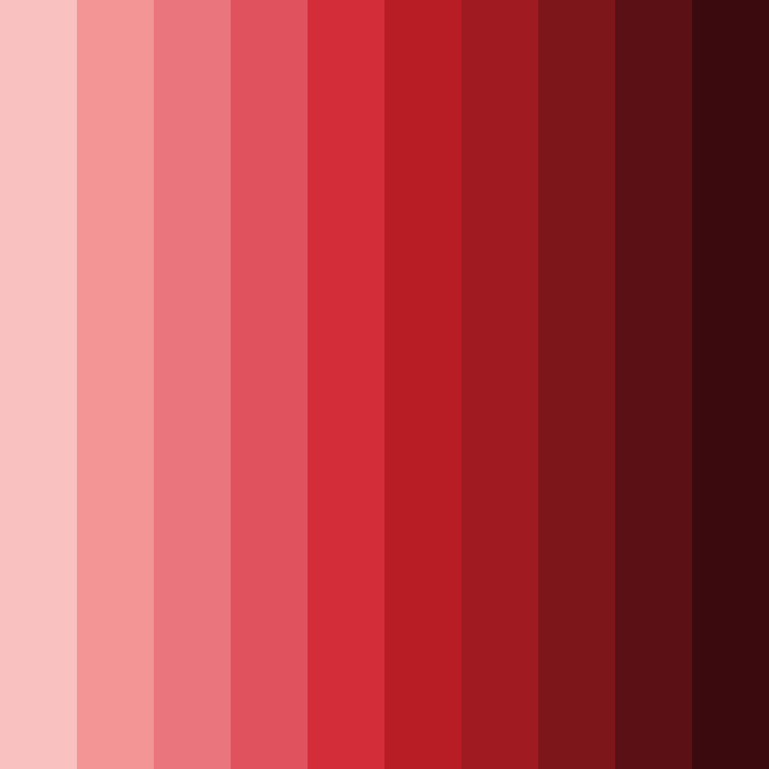 Download red berry blush color palette PNG image (square)