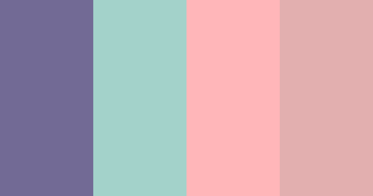 Download lavender dream color palette PNG image (landscape)