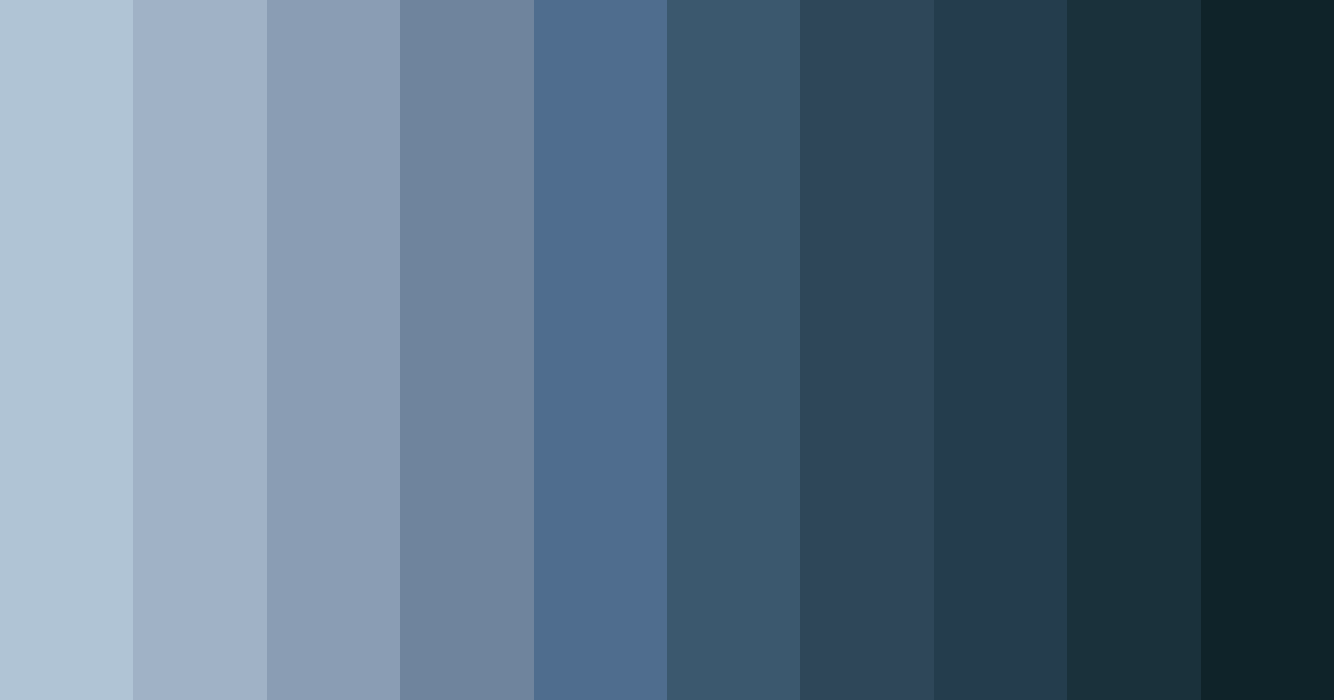 Download midnight mist color palette PNG image (landscape)