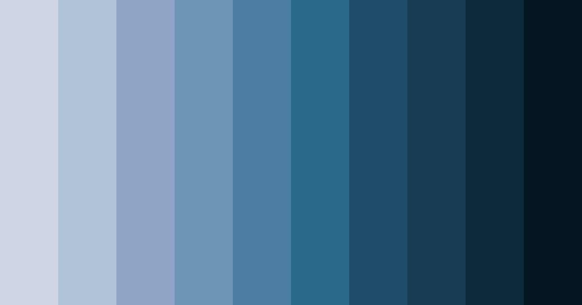 Download cerulean mist color palette PNG image (landscape)