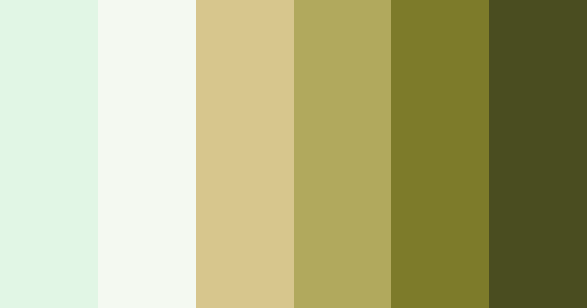 Download celadon dream color palette PNG image (landscape)
