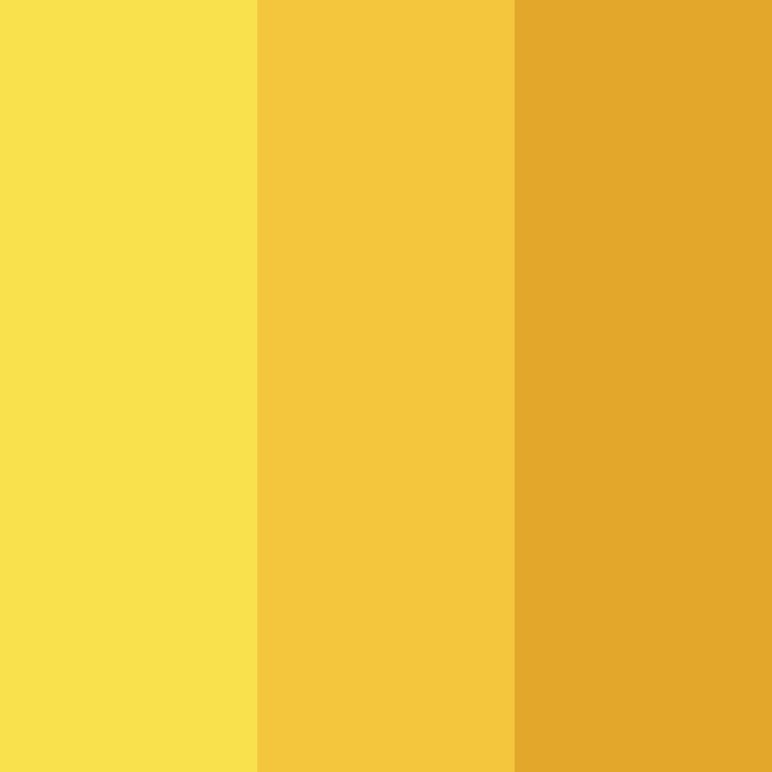 Download sunshine serenade color palette PNG image (square)