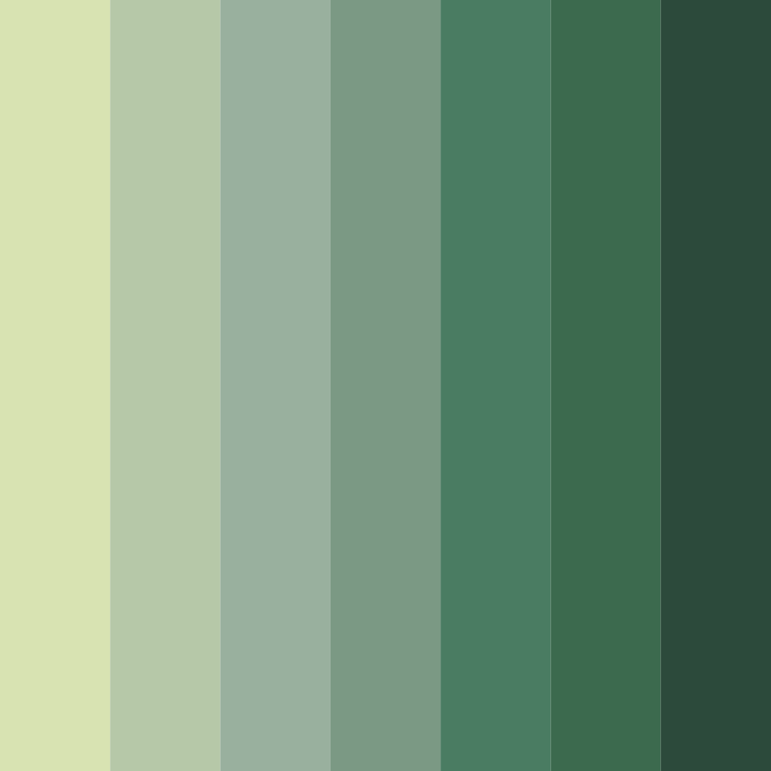 Download olive shades color palette PNG image (square)