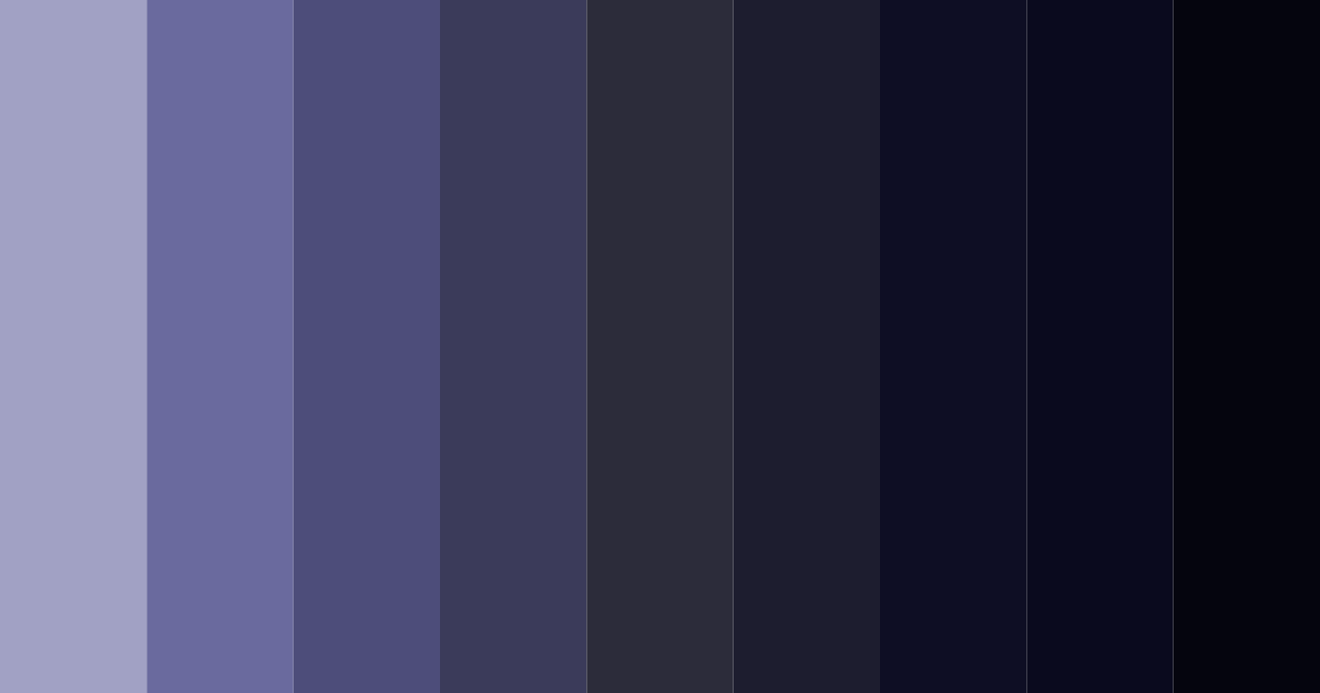 Download midnight circuitry color palette PNG image (landscape)