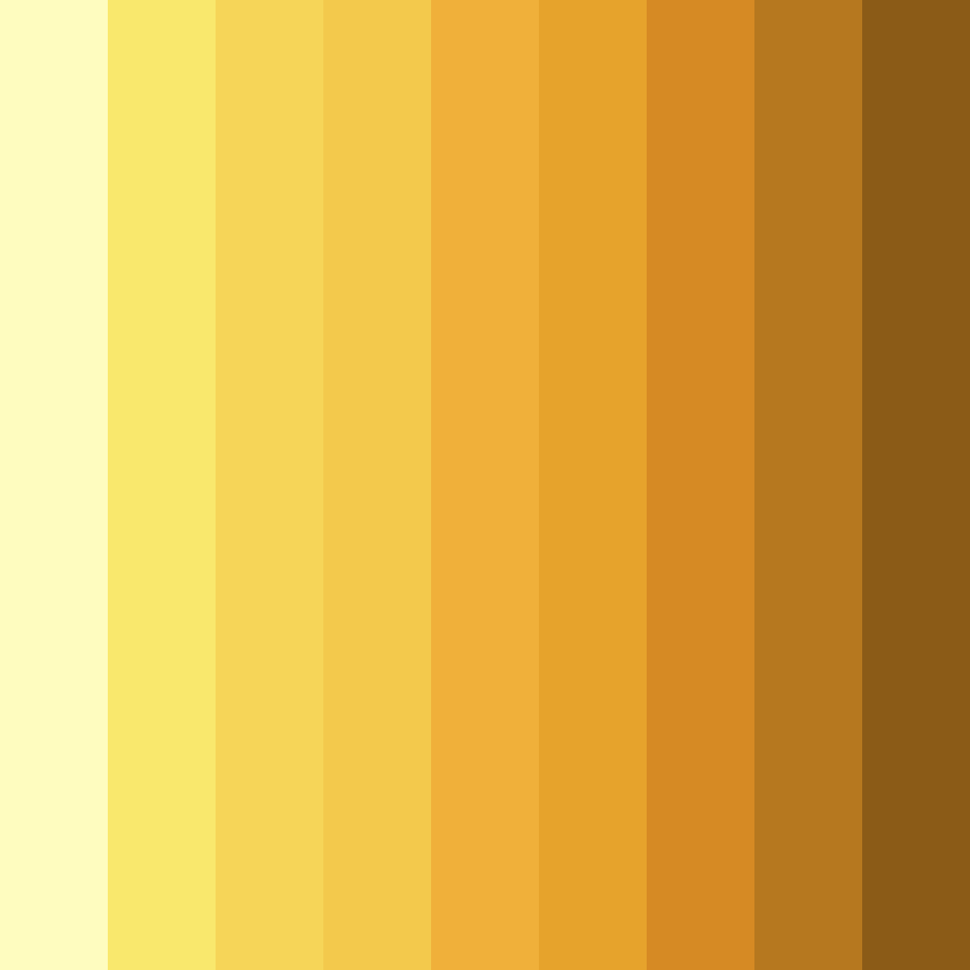 Download sunlit harvest color palette PNG image (square)