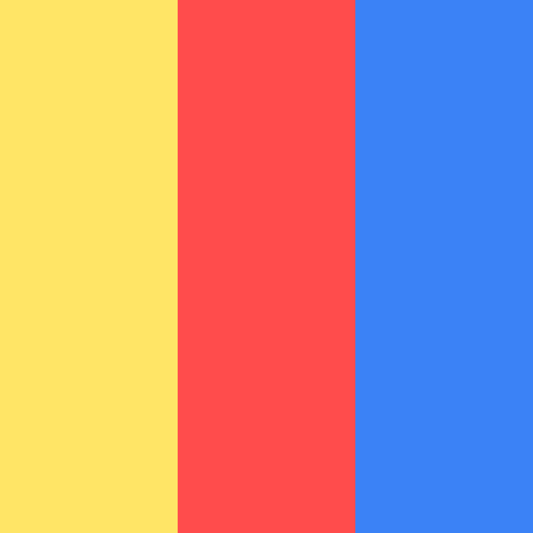 Download vibrant colors color palette PNG image (square)