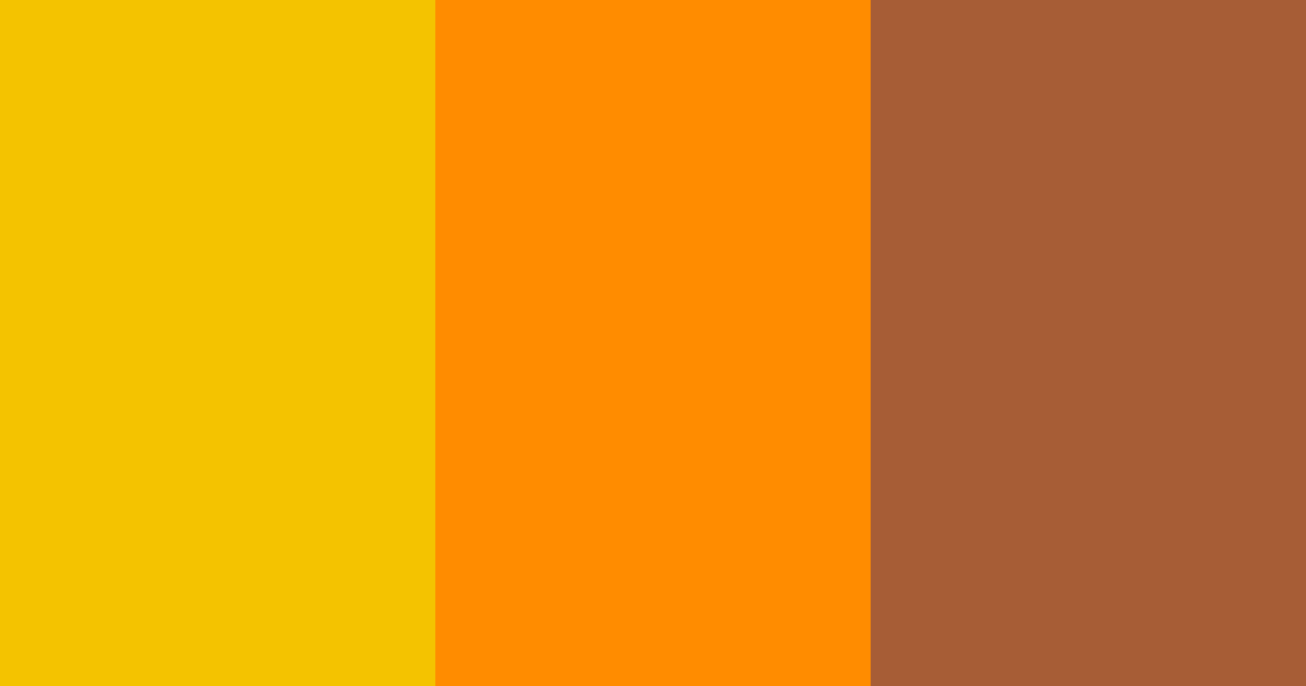 Download amber sunset color palette PNG image (landscape)