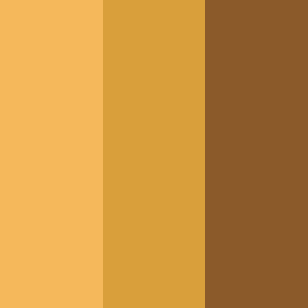 Download amber sunset color palette PNG image (square)