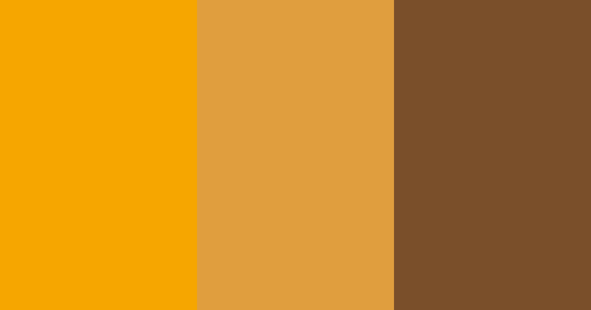 Download amber glow color palette PNG image (landscape)
