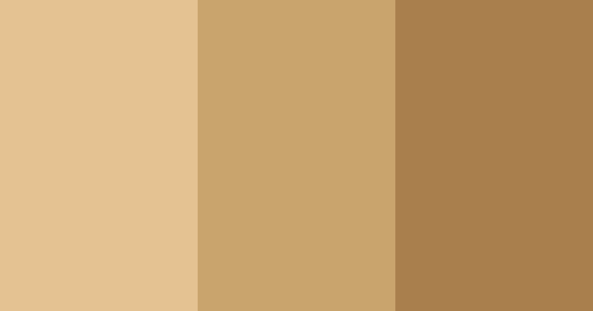 Download pharaoh's gold color palette PNG image (landscape)