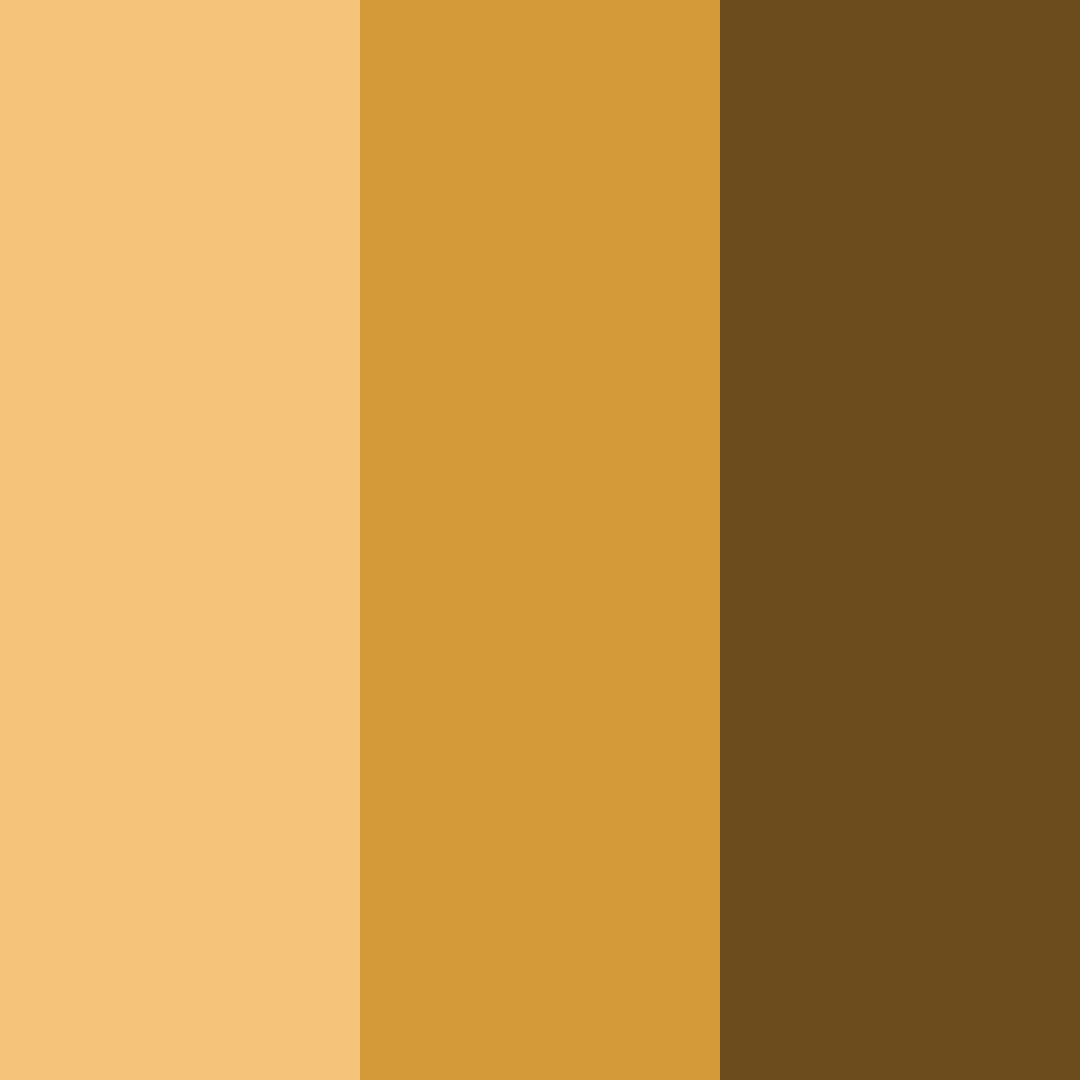 Download amber maple color palette PNG image (square)