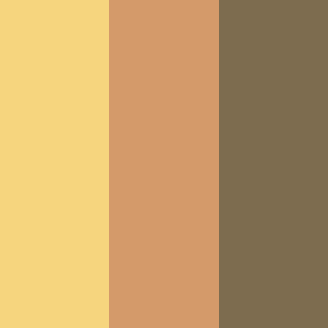 Download amber maple color palette PNG image (square)