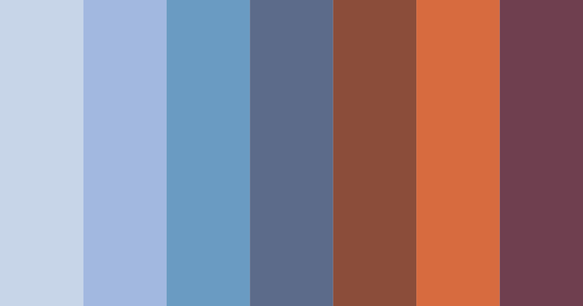 Download twilight rust color palette PNG image (landscape)