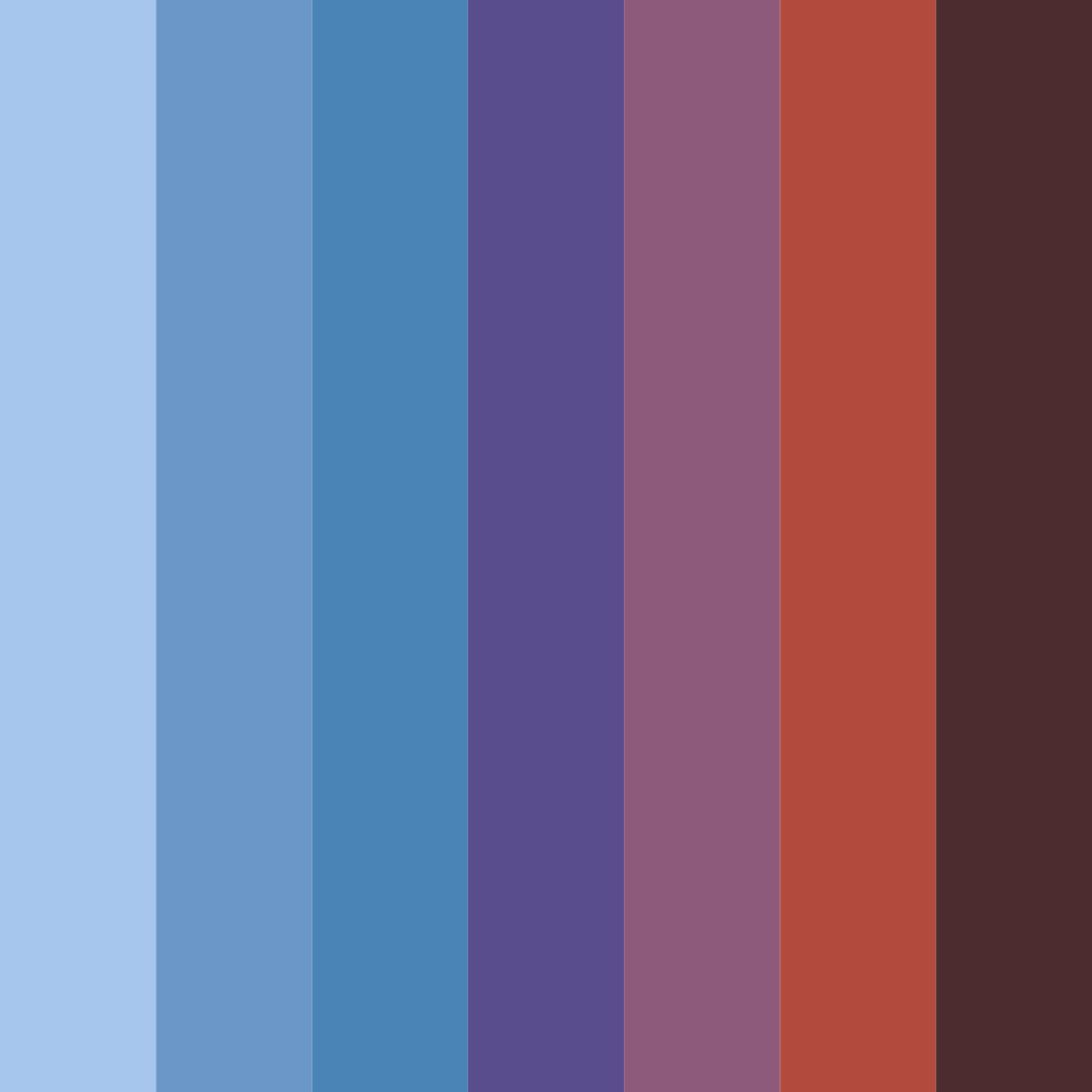 Download twilight ember color palette PNG image (square)