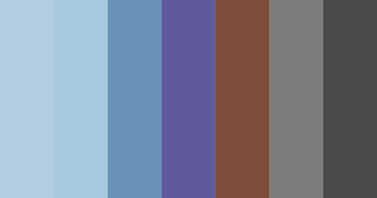 Download cool blue and purple color palette PNG image (landscape)