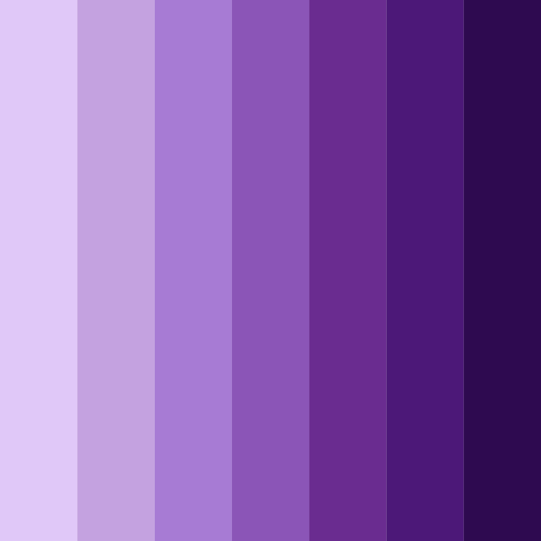 Download lavender twilight color palette PNG image (square)