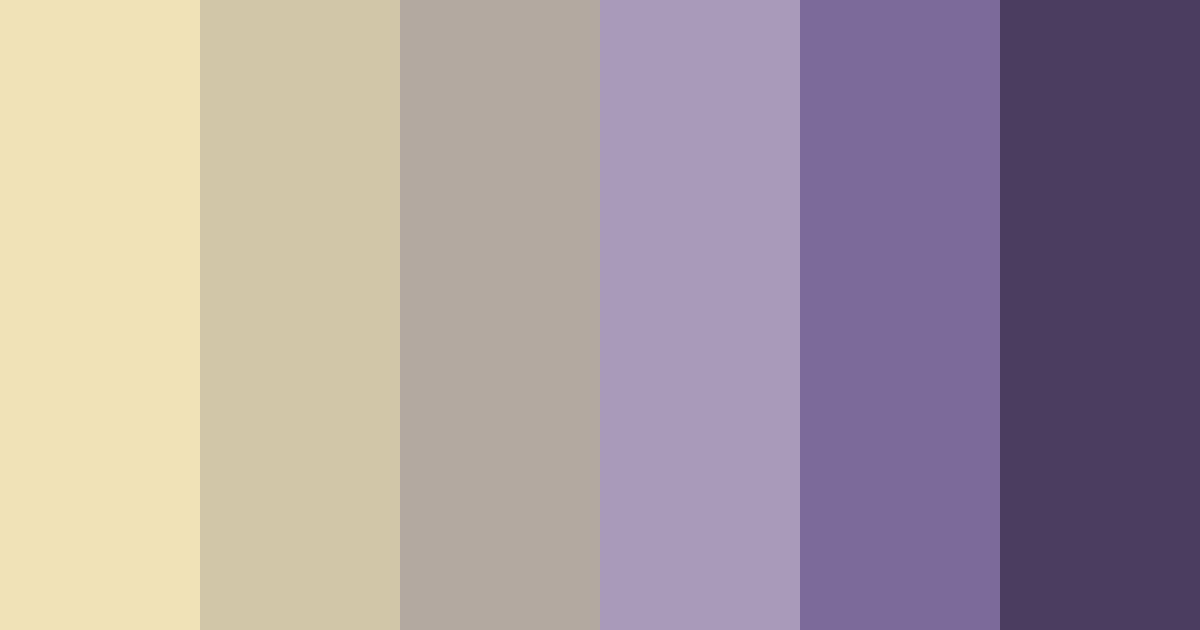 Download shades of beige color palette PNG image (landscape)