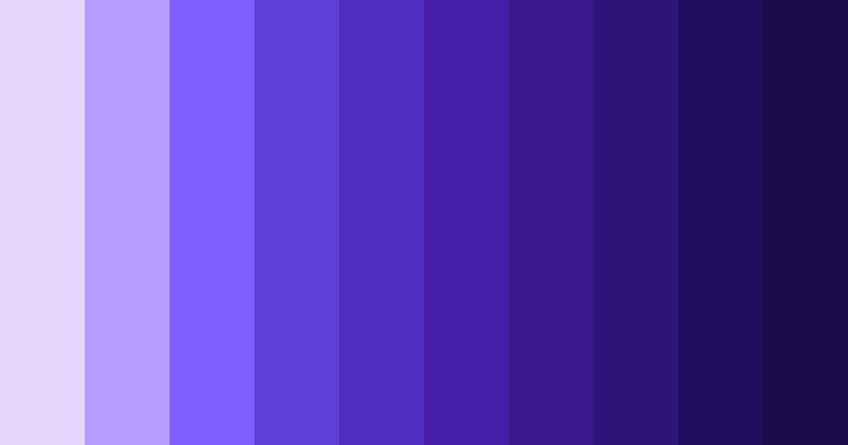 Download celestial violets color palette PNG image (landscape)