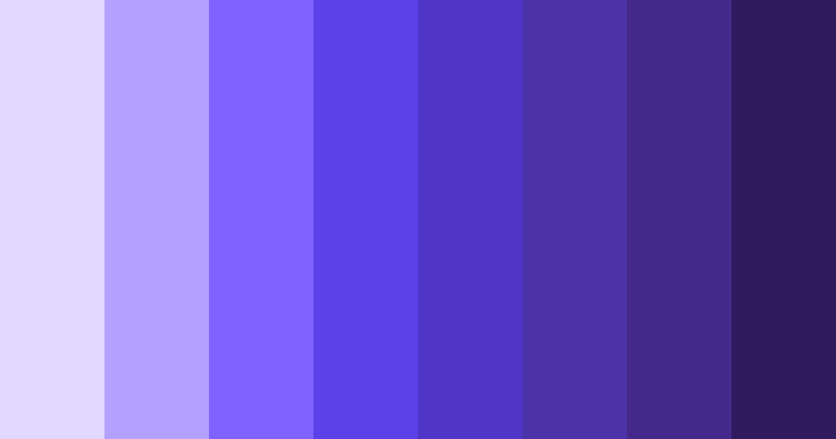Download midnight dreams color palette PNG image (landscape)