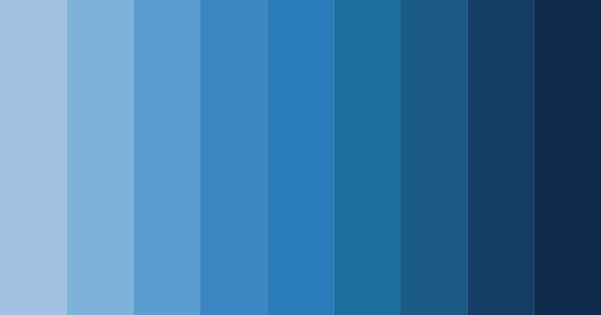 Download dark blue dream color palette PNG image (landscape)