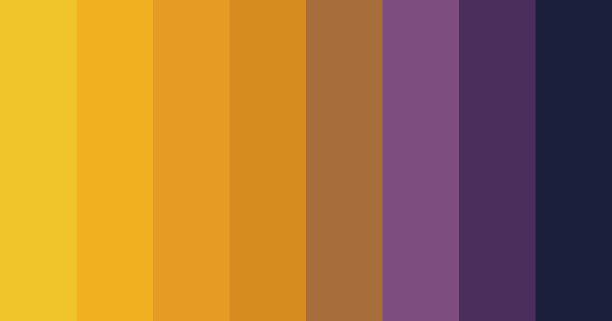 Download midnight harvest color palette PNG image (landscape)