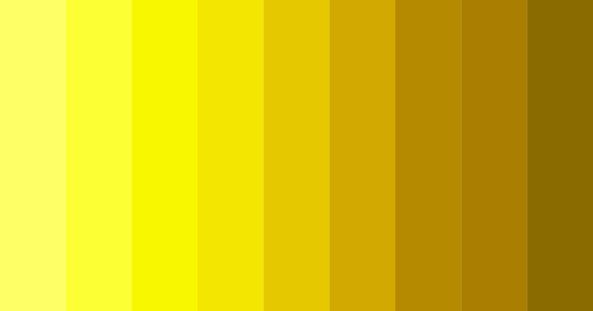 Download sunshine symphony color palette PNG image (landscape)