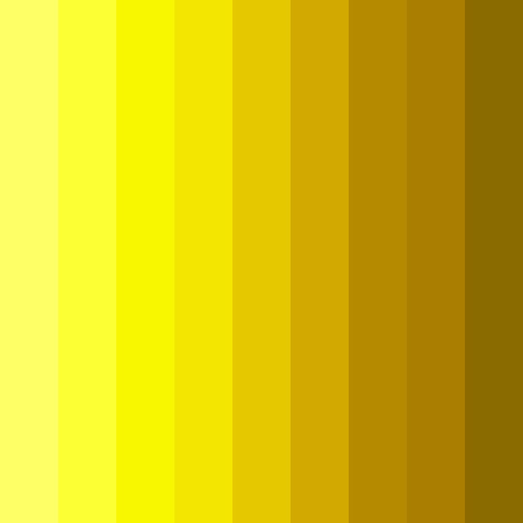 Download sunshine symphony color palette PNG image (square)