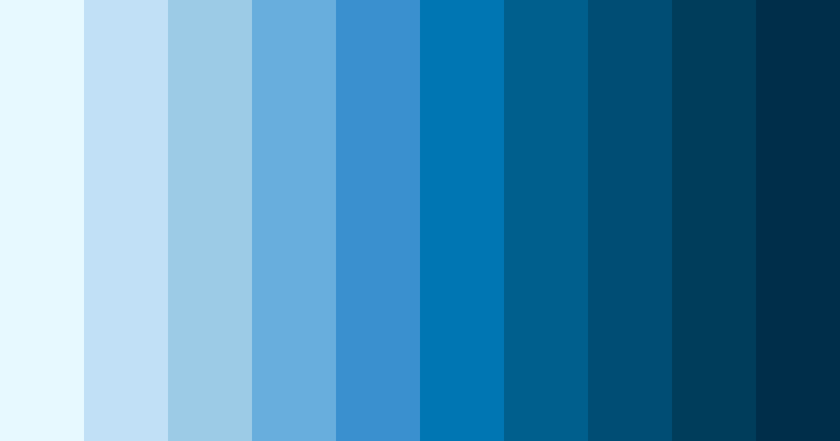 Download oceanic tranquility color palette PNG image (landscape)