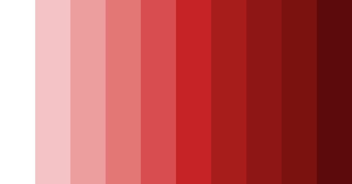 Download red elegance color palette PNG image (landscape)