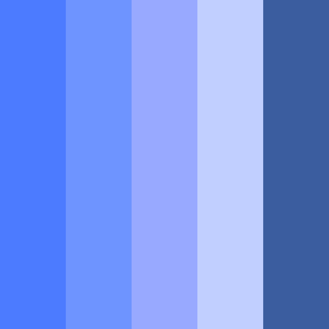 Download oceanic twilight color palette PNG image (square)