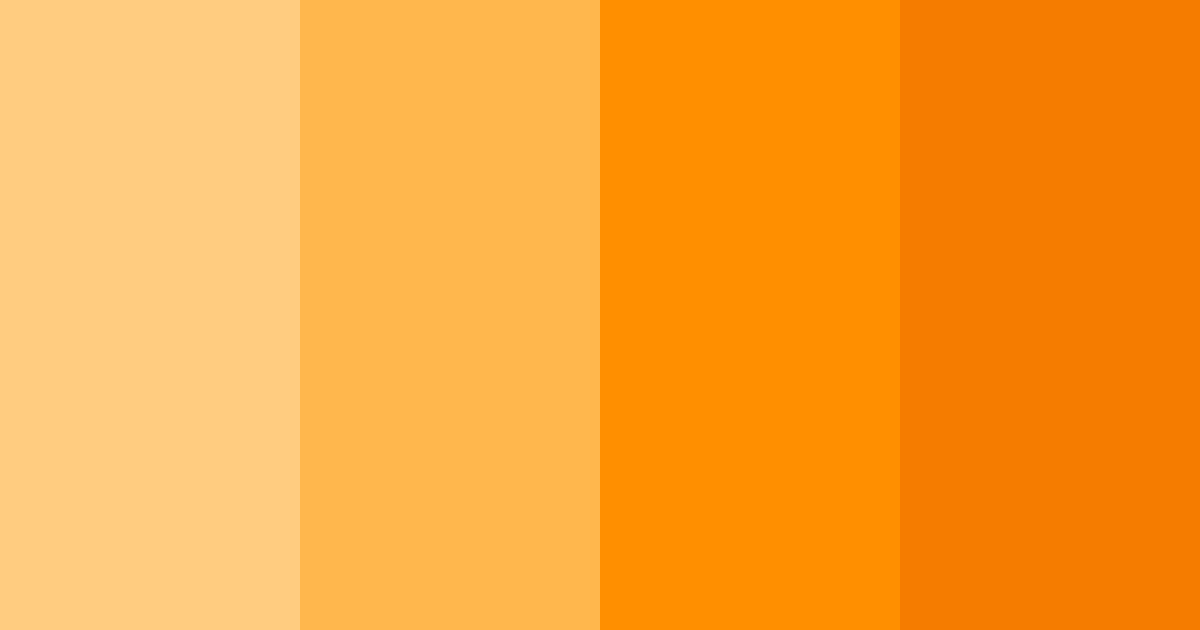 Download sunny citrus burst color palette PNG image (landscape)