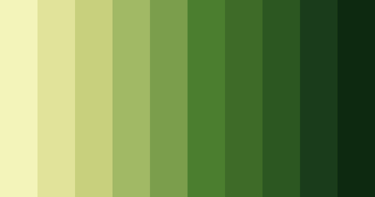 Download verdant symphony color palette PNG image (landscape)