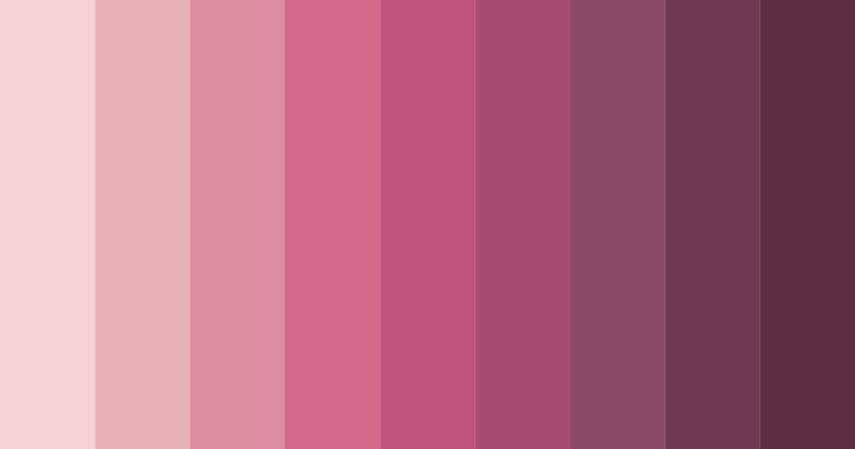Download brownish pink shades color palette PNG image (landscape)
