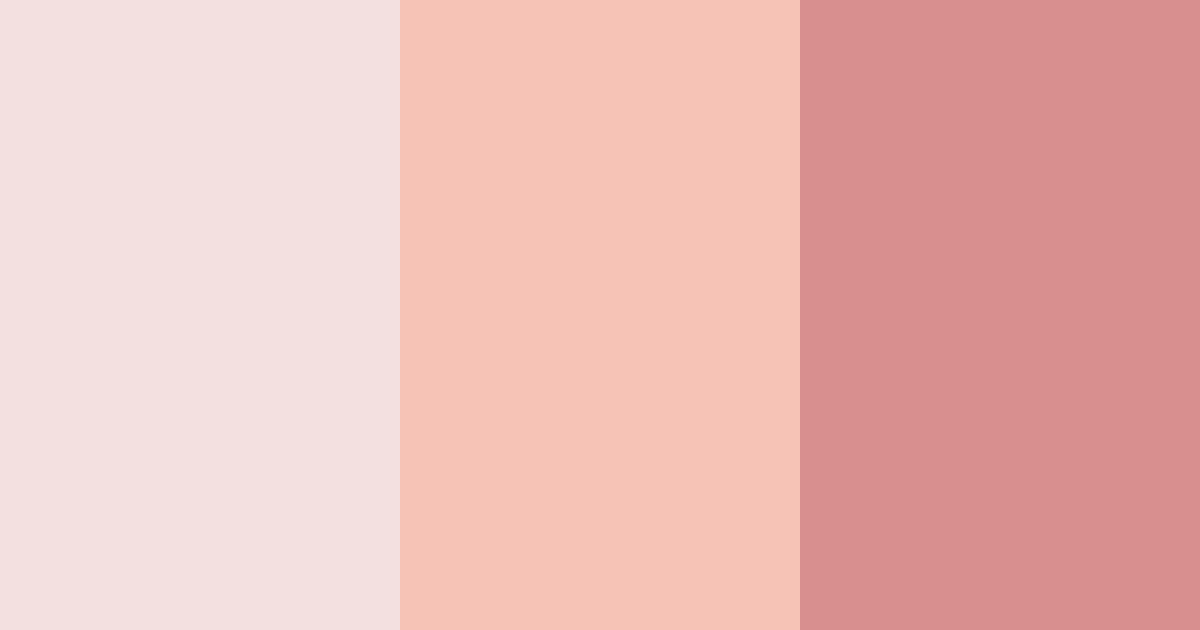 Download soft rose color palette PNG image (landscape)
