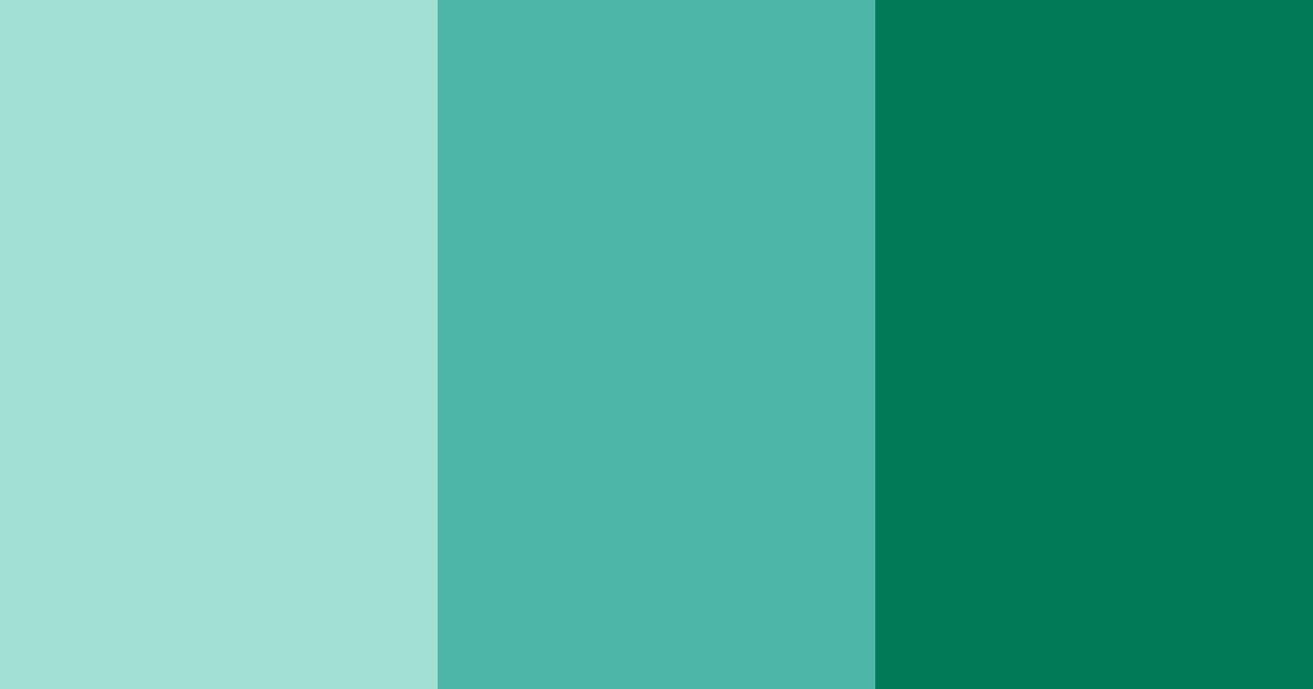 Download emerald escape color palette PNG image (landscape)