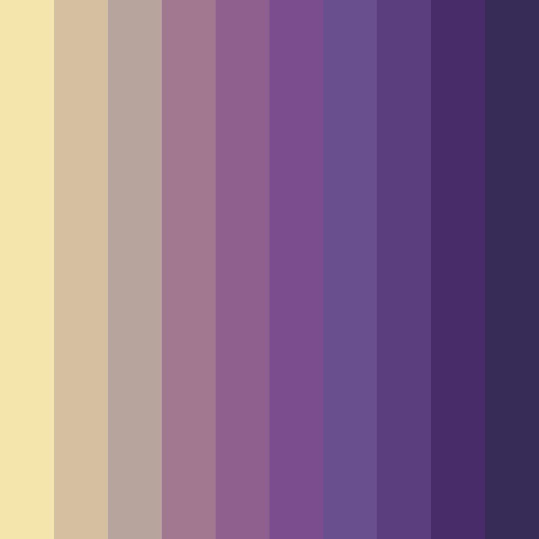 Download unusual purple color palette PNG image (square)