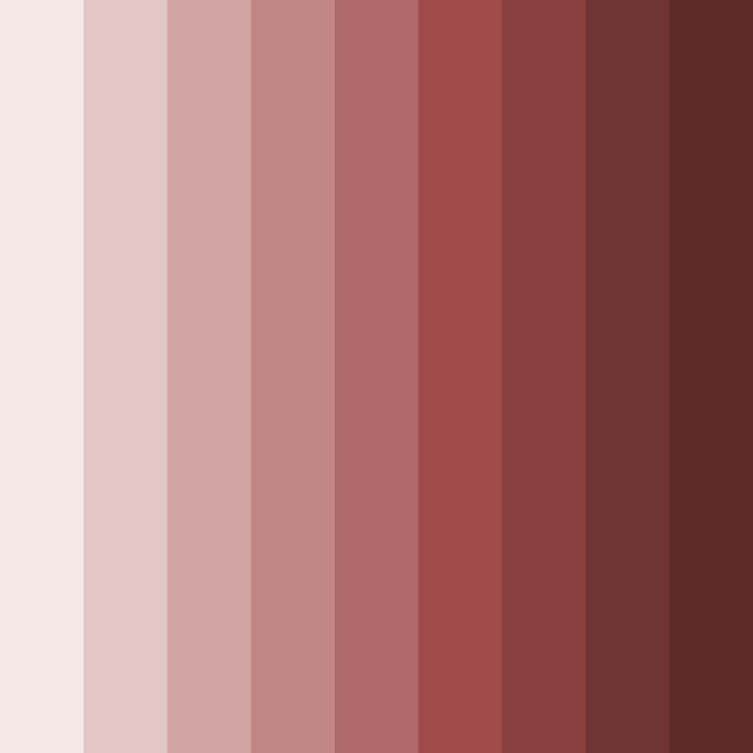 Download blushing ember color palette PNG image (square)