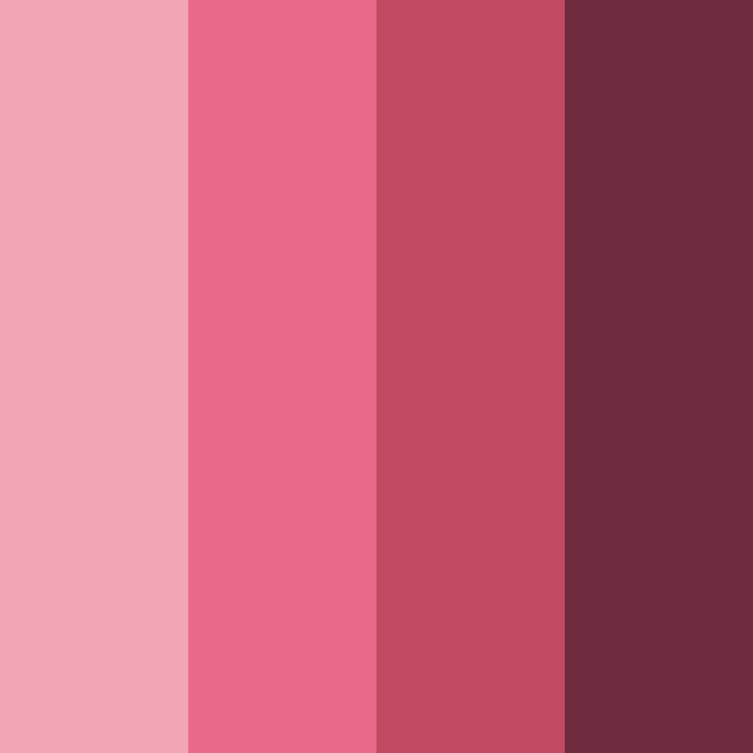 Download red shades of lost love color palette PNG image (square)